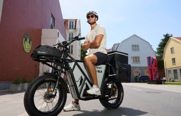 High capacity waterproof bag set for GT53 e-bike
